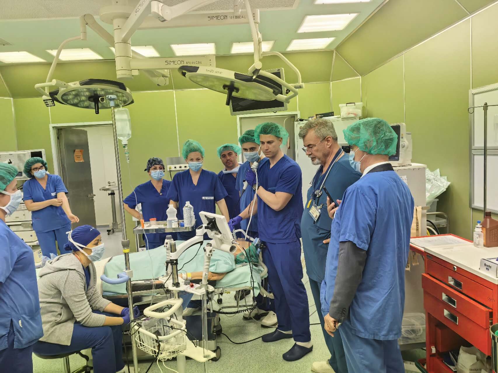 Successful hashtag#Bronchoscopy Tumor Removal Surgery in Sofia, Bulgaria with Vision Medical's BF52H Bronchoscope